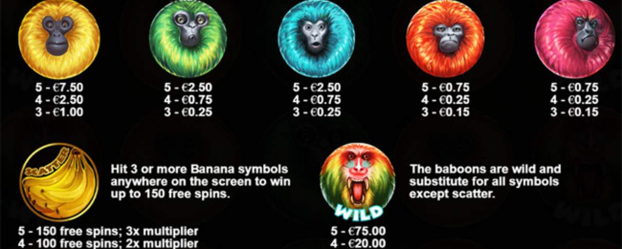 7 Monkeys slot game